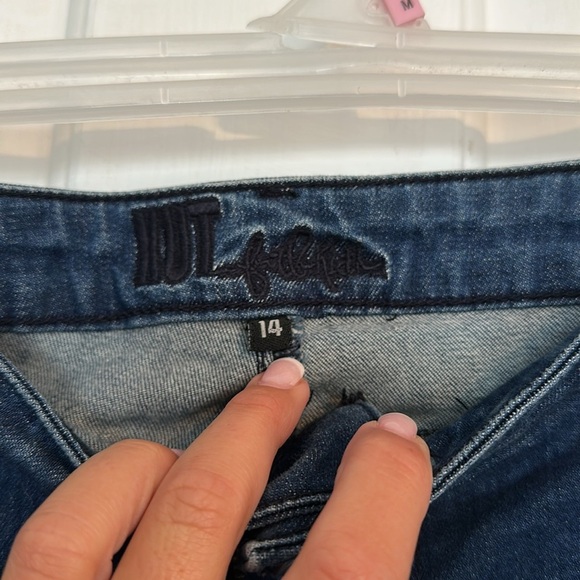 Kut from the kloth cropped jeans size 14 women’s - Picture 4 of 5